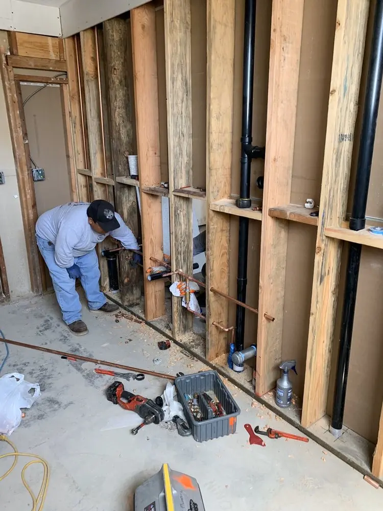 Commercial rough-in plumbing for Gas Line Repair in Giants Neck
